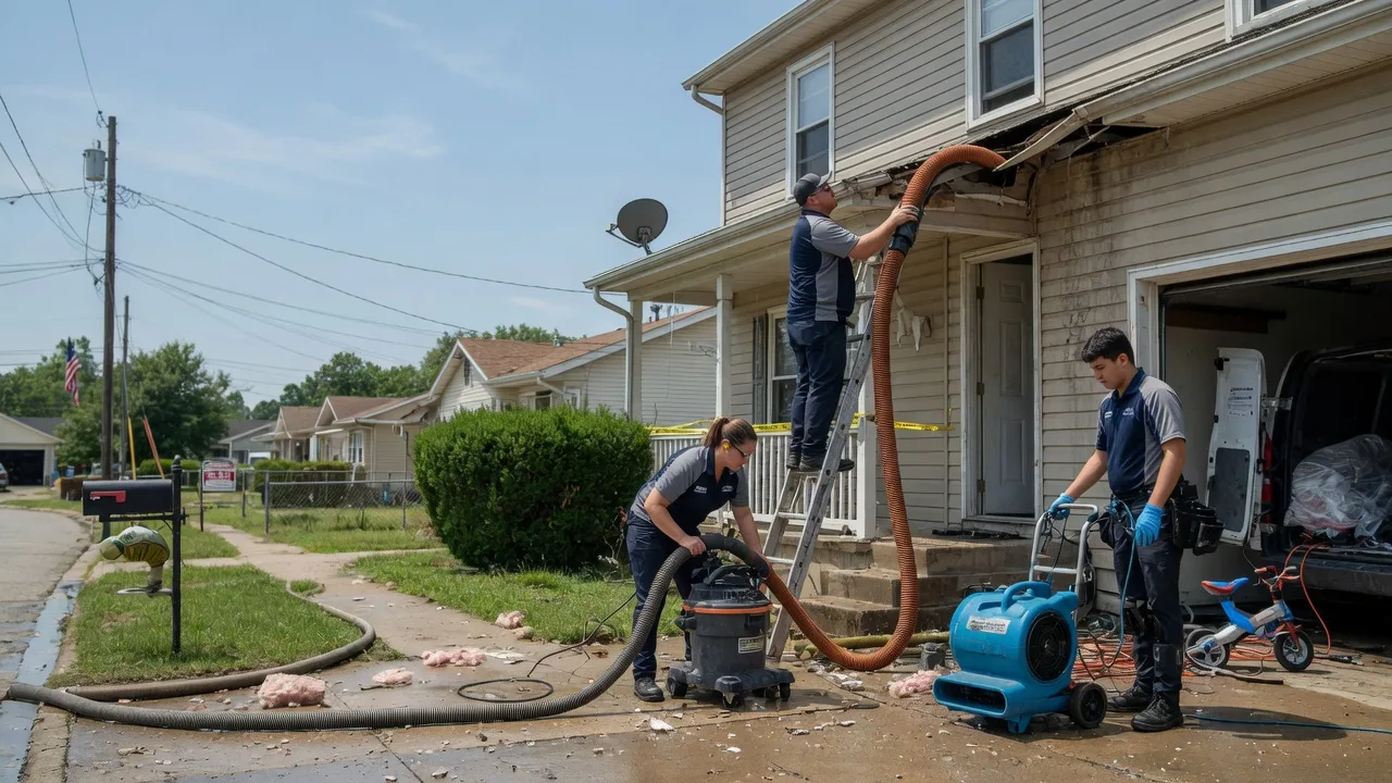 Water Damage Restoration in Menoken, ND near me